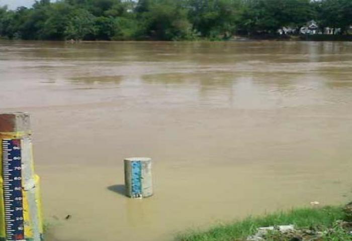 Banjir Di Hilir Bengawan Solo Mulai Surut